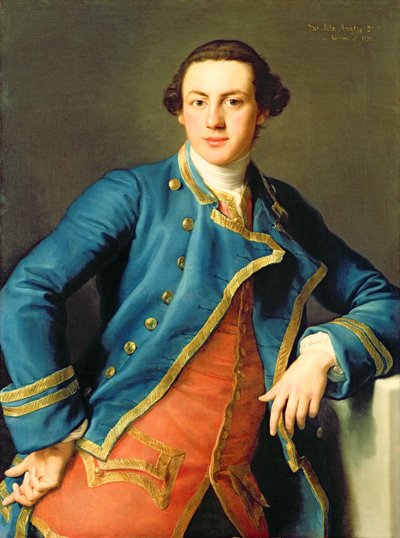 Portrait of Sir John Armytage (1732-58) 2nd Bart of Kirklees, 1758 by Pompeo Girolamo Batoni